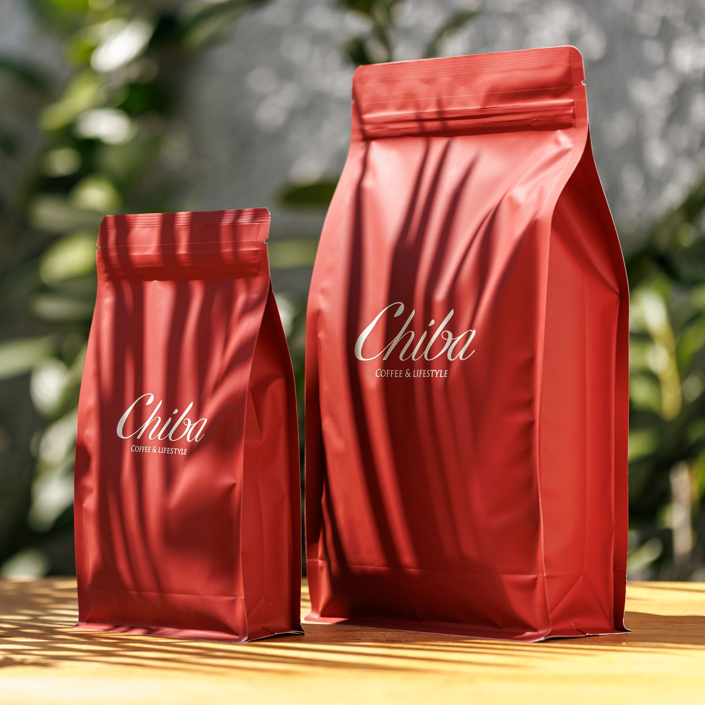 Punga de cafea cu brandul Chiba, cafea de specialitate greutate 250 gr si 1 kg